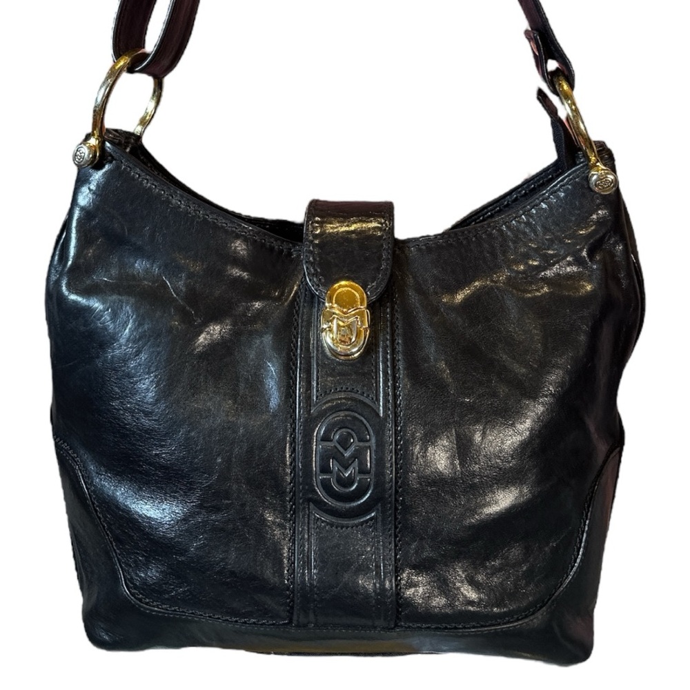Marino Orlandi Vintage Italian Leather Shoulder Bag EUC